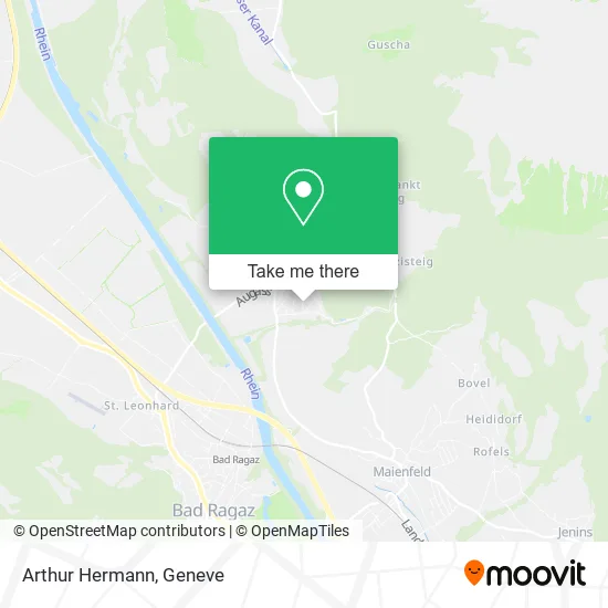Arthur Hermann map