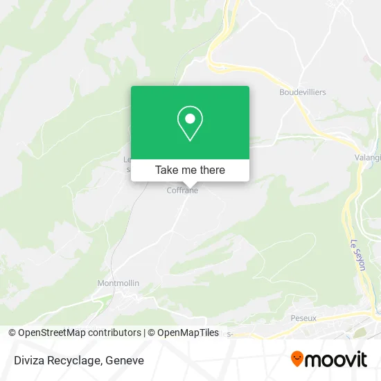 Diviza Recyclage map