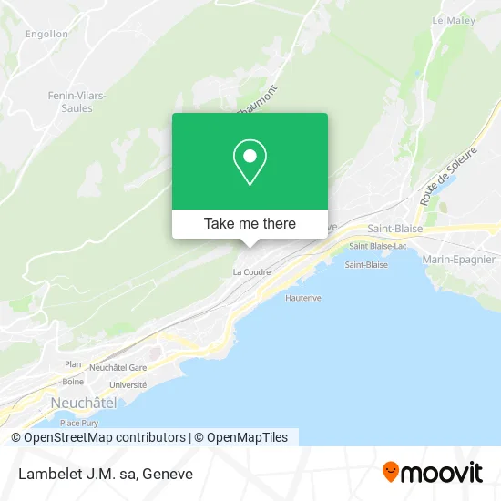 Lambelet J.M. sa map