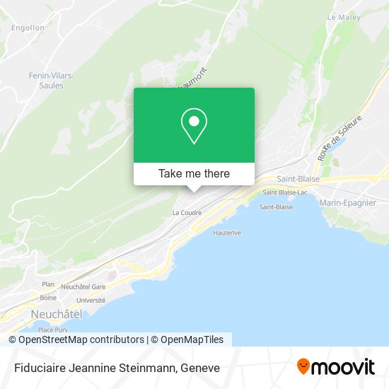Fiduciaire Jeannine Steinmann map
