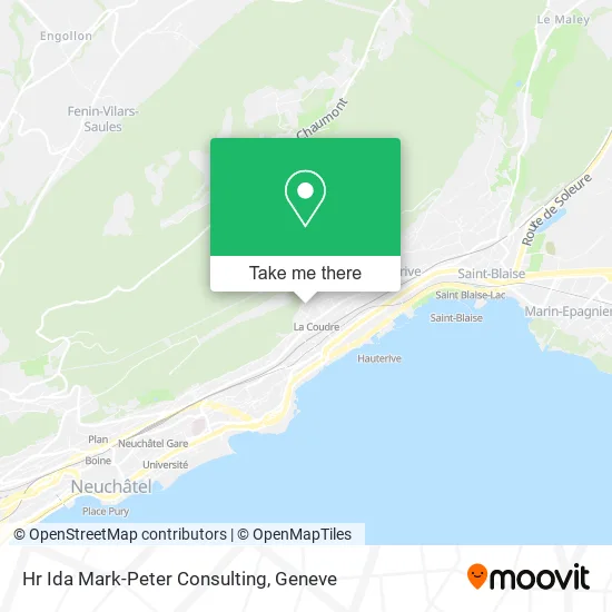 Hr Ida Mark-Peter Consulting map