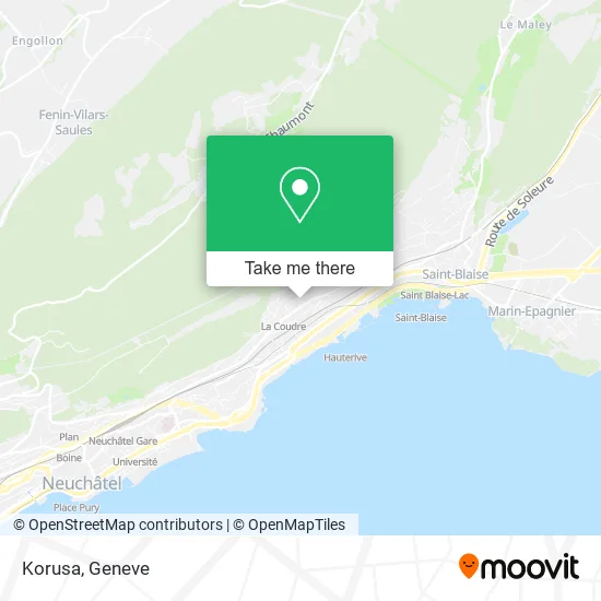 Korusa map