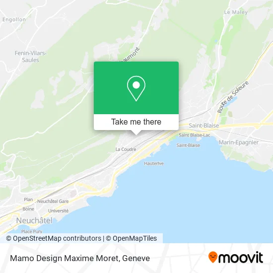 Mamo Design Maxime Moret map