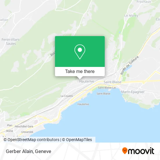 Gerber Alain map