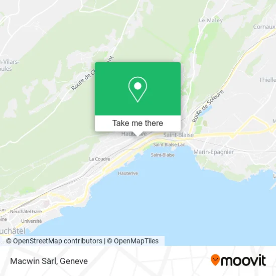 Macwin Sàrl map