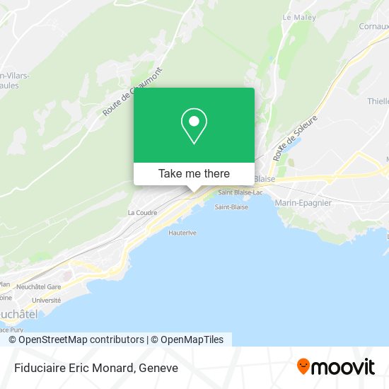 Fiduciaire Eric Monard map