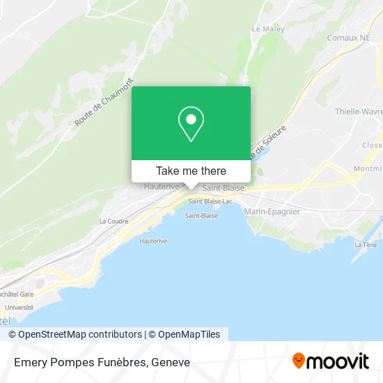 Emery Pompes Funèbres plan