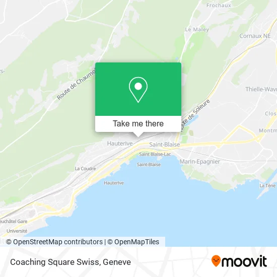 Coaching Square Swiss map