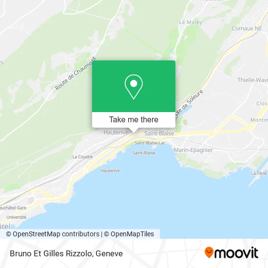 Bruno Et Gilles Rizzolo map