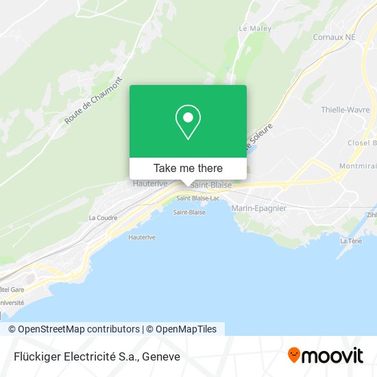 Flückiger Electricité S.a. map