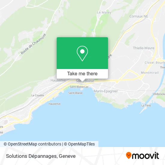 Solutions Dépannages map