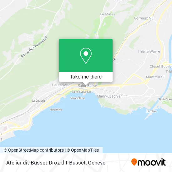 Atelier dit-Busset-Droz-dit-Busset plan
