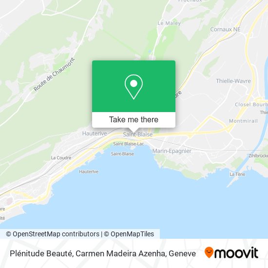 Plénitude Beauté, Carmen Madeira Azenha map
