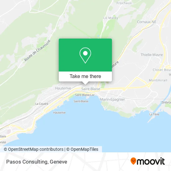 Pasos Consulting map