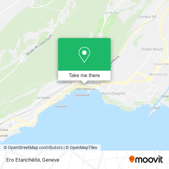 Ero Etanchéité map