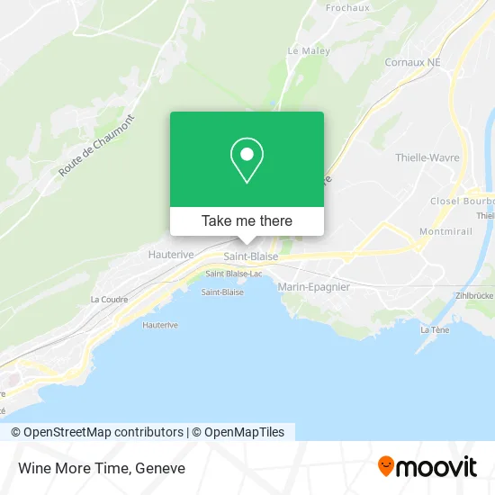 Wine More Time map