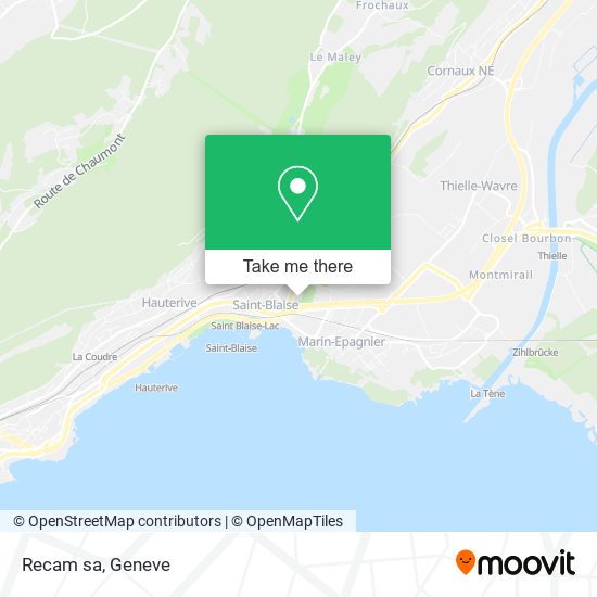 Recam sa map