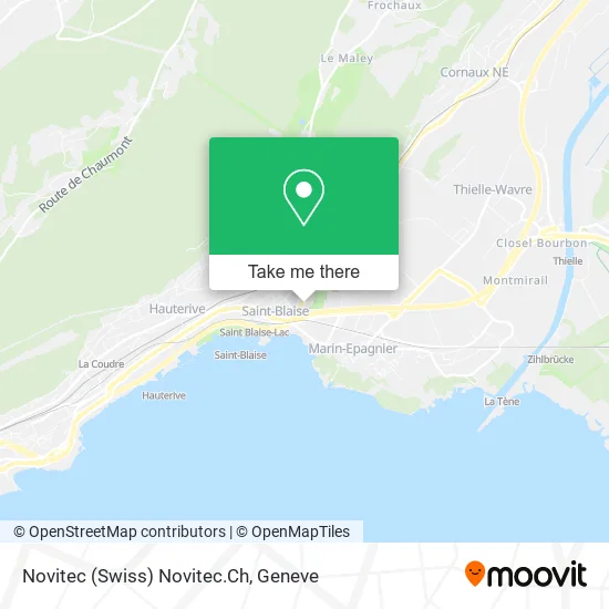 Novitec (Swiss) Novitec.Ch map