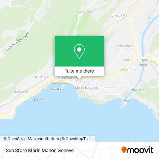 Sun Store Marin Manor map