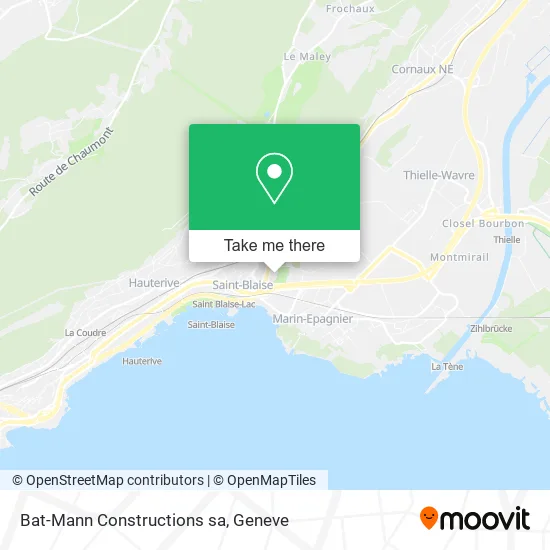 Bat-Mann Constructions sa map