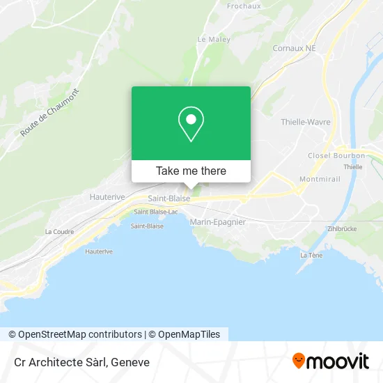 Cr Architecte Sàrl map