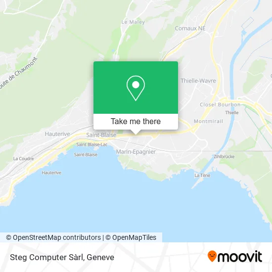 Steg Computer Sàrl map