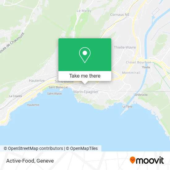 Active-Food map