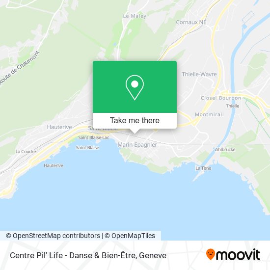 Centre Pil' Life - Danse & Bien-Être map