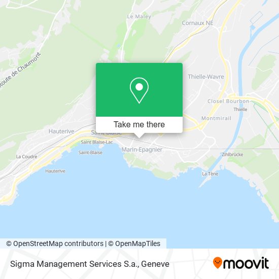 Sigma Management Services S.a. map