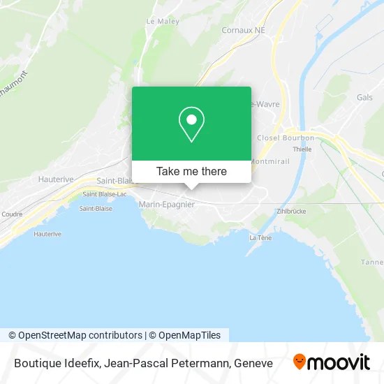 Boutique Ideefix, Jean-Pascal Petermann map