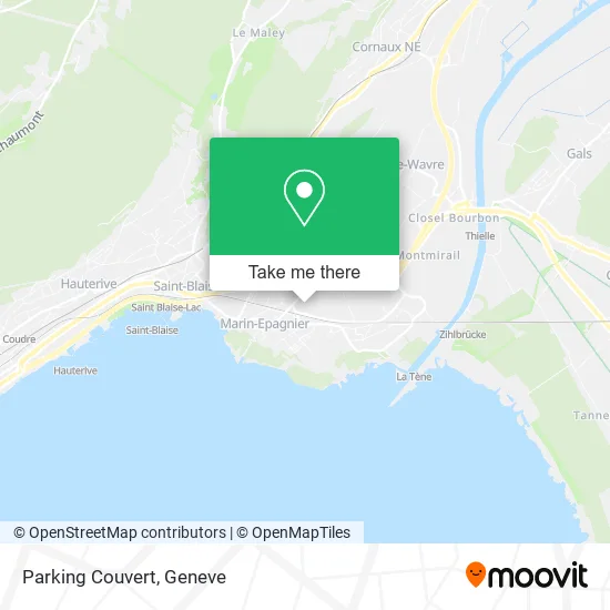 Parking Couvert map