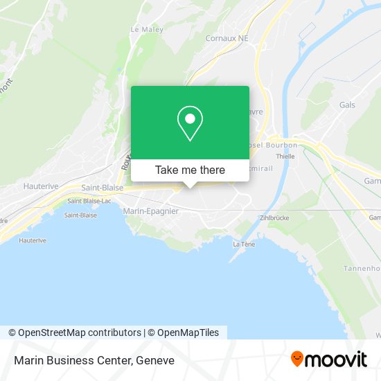 Marin Business Center map