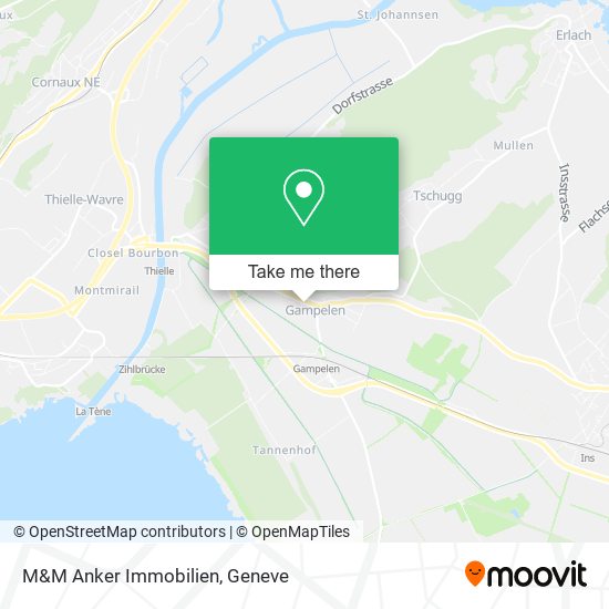 M&M Anker Immobilien map