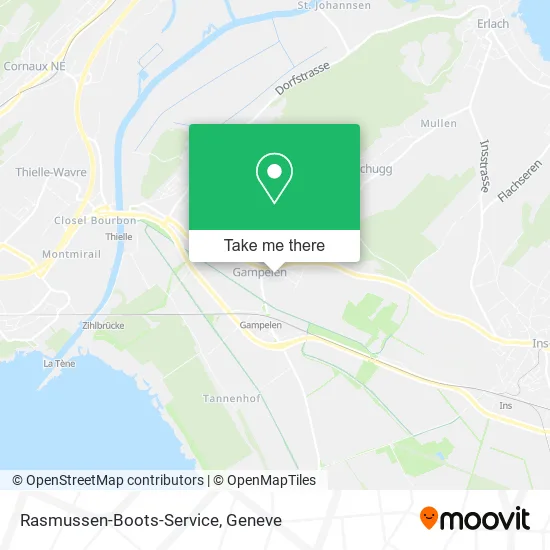 Rasmussen-Boots-Service map