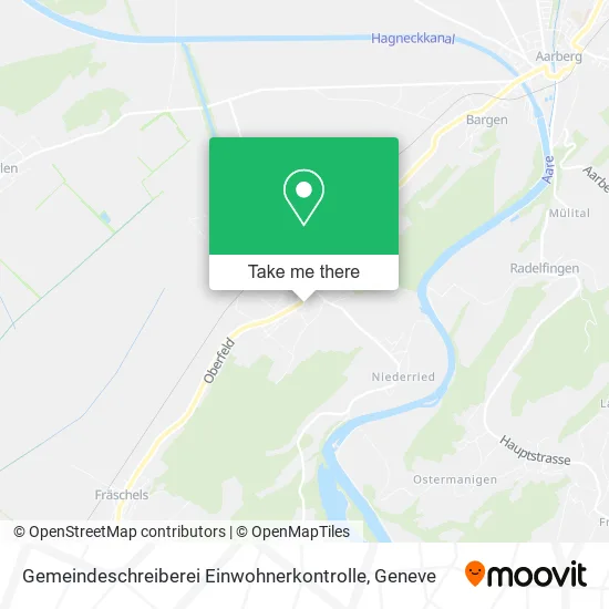 Gemeindeschreiberei Einwohnerkontrolle map
