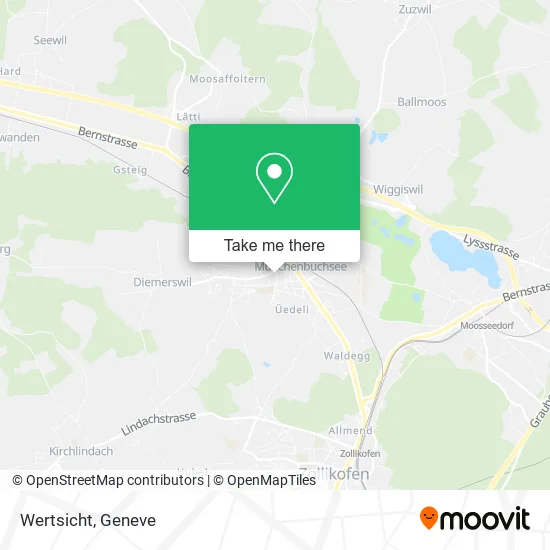 Wertsicht map