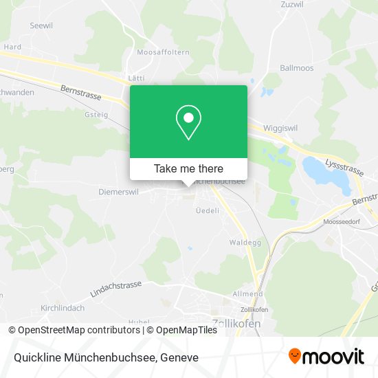 Quickline Münchenbuchsee map