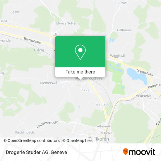 Drogerie Studer AG map