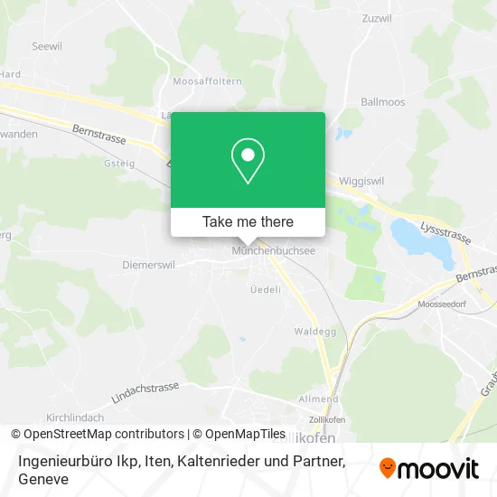 Ingenieurbüro Ikp, Iten, Kaltenrieder und Partner map