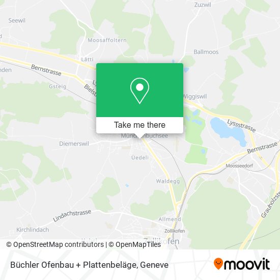 Büchler Ofenbau + Plattenbeläge map