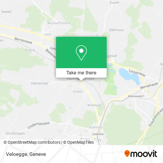 Veloegge map