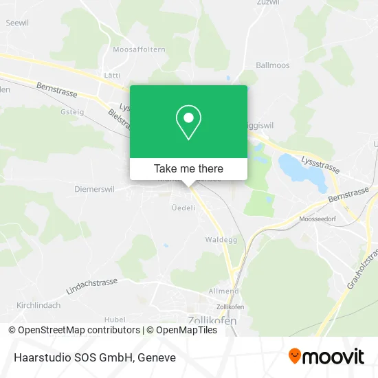 Haarstudio SOS GmbH map
