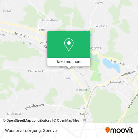 Wasserversorgung map