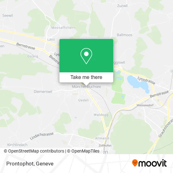 Prontophot map