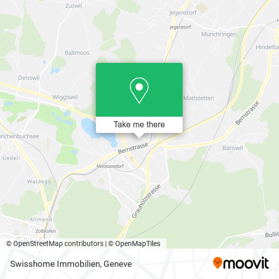 Swisshome Immobilien map