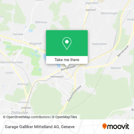 Garage Galliker Mittelland AG map