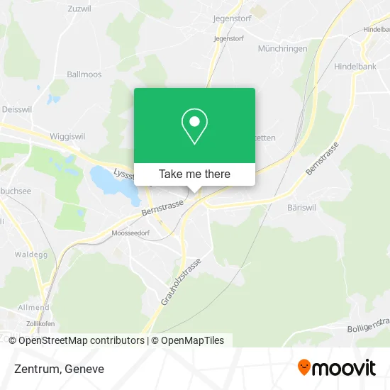 Zentrum map