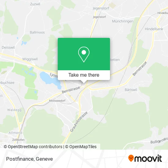 Postfinance map