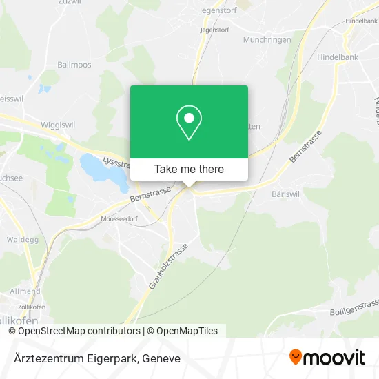 Ärztezentrum Eigerpark map