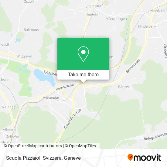 Scuola Pizzaioli Svizzera map